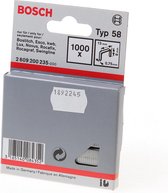 Bosch - Agrafe à fil fin type 58 13 x 0,75 x 8 mm