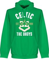Celtic Established Hooded Sweater - Groen - M