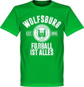 Wolfsburg Established T-Shirt - Groen - XXL