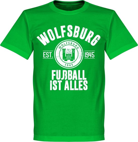 Wolfsburg Established T-Shirt - Groen - XXL