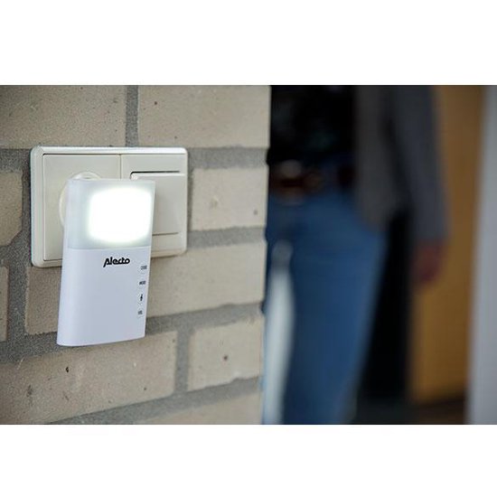 Alecto ADB-19 Draadloze deurbel met fel flitslicht en 36 melodieën — afbeelding 2