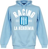 Racing Club Established Hooded Sweater - Lichtblauw - XL