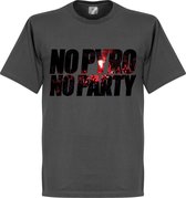 No Pyro No Party T-Shirt - XXL