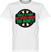 Double Makes The Money Darts T-Shirt - 4XL