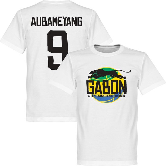 Gabon Logo Aubameyang T-Shirt - XS