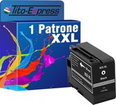 PlatinumSerie 1x inkt cartridge alternatief voor HP 932XL Black HP OfficeJet 6100 6600 6700 7110 7510 7610 7612 8620
