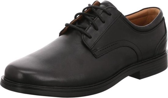 Clarks - Heren schoenen - Un Aldric Lace - H - black leather - maat 7,5