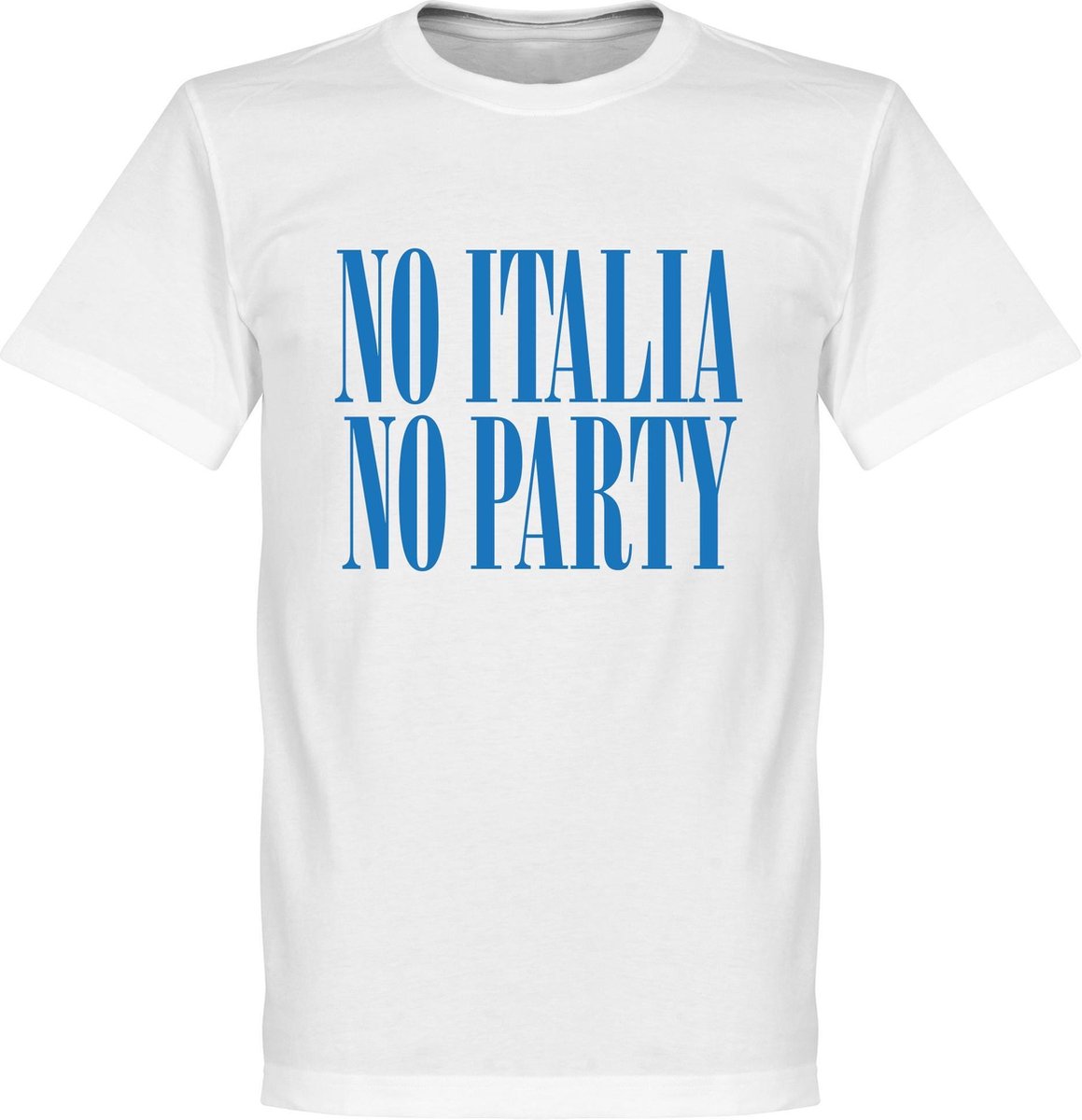 No Italia No Party T-Shirt - 5XL