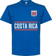 Costa Rica Team T-Shirt - Blauw - XXXL