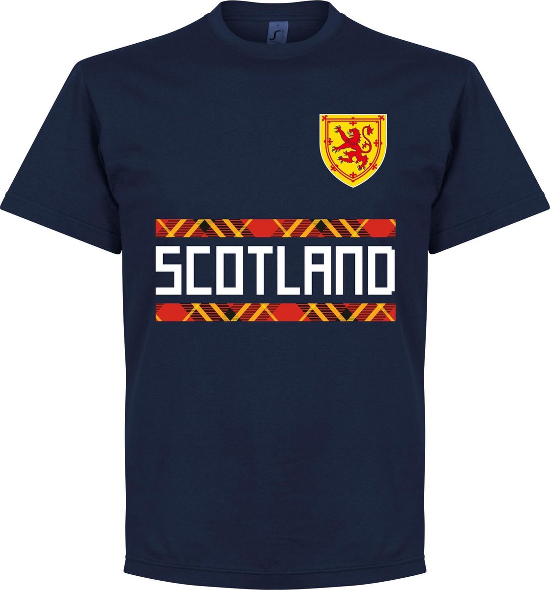 Schotland Team T-Shirt - Navy - XXXXL