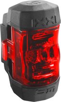 Busch & Müller - IXXI - Fietsachterlicht - Accu/Batterij - LED - USB Lader - Zwart