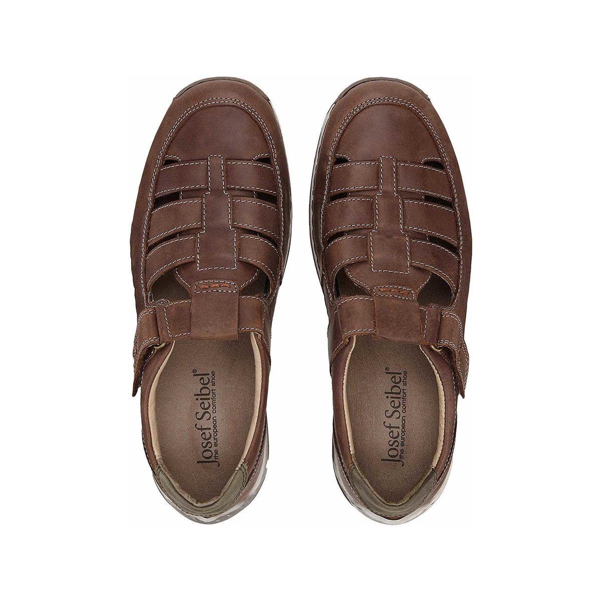 Josef Seibel Herren Matthias 13 Sandalen - Bequeme Halbschuhe Mit Klettverschluss