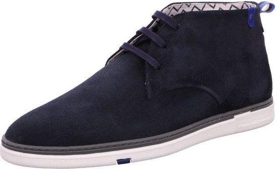 Floris van Bommel Mannen Boots - 10502 - Blauw - Maat 43 1/2 | Bestel nu!
