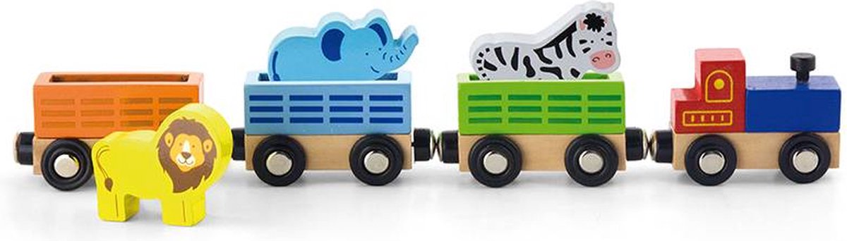 Viga Toys - Treinbaan