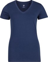 WE Fashion Dames T-shirt met V-hals