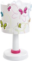 Dalber Butterfly - Kinderkamer tafellamp - Blauw;Groen;Rood;Wit