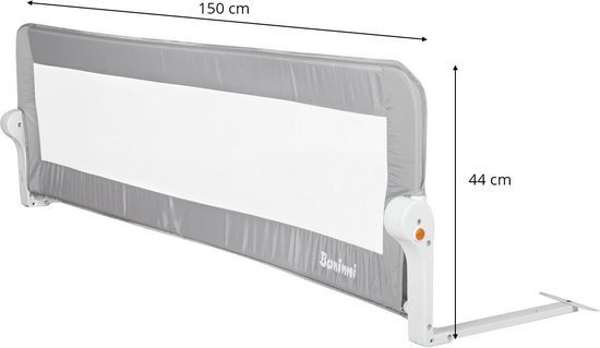 Barre de lit Baninni Medu Gris 150cm