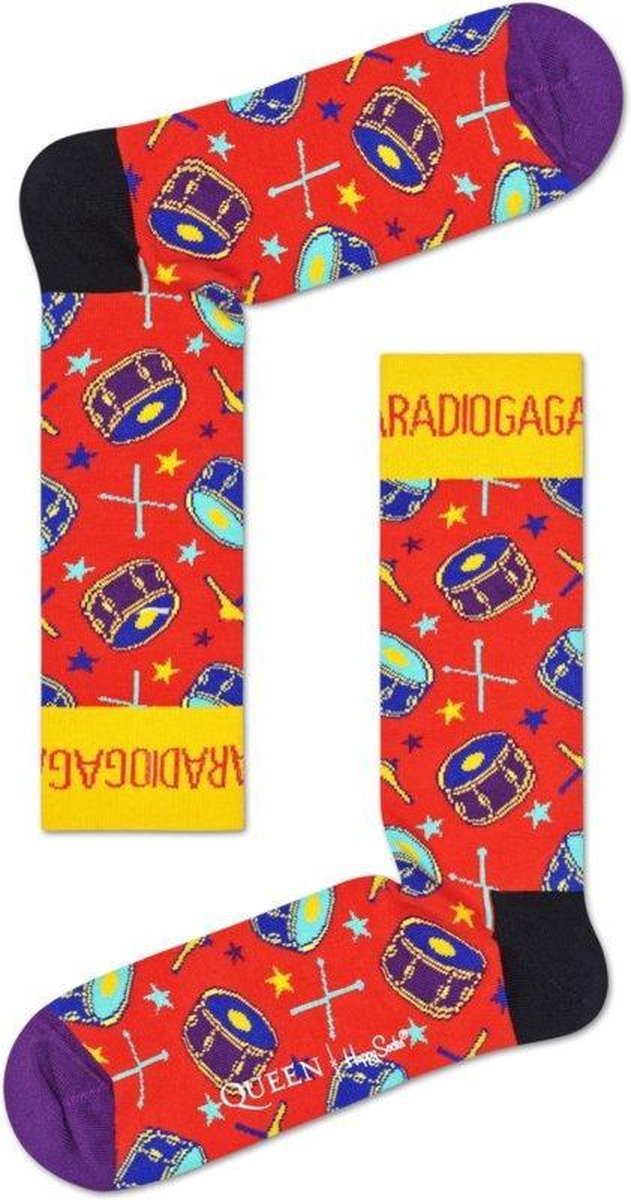 Happy Socks QUE01-4300 Queen Radio Ga Ga Sock 36-40