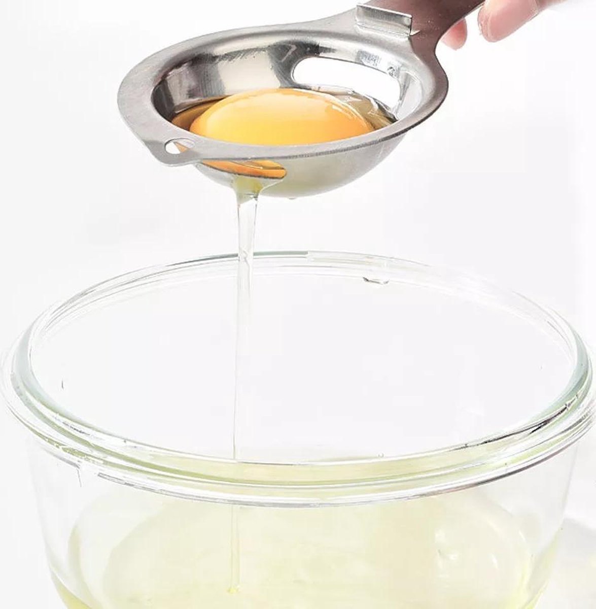 Eenvoudige En Efficiënte Eierscheider Set Van Roestvrij Staal Voor Keuken En Bakgerei Eenvoudige En Efficiënte Eierscheider Set Van Roestvrij Staal Voor Keuken En Bakgerei