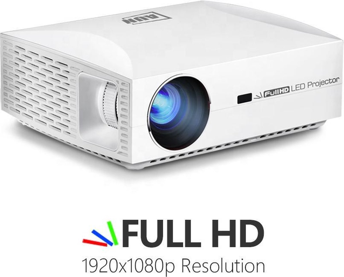 Mini beamer| Mini projector| Full HD| Beamer| Kleine beamer| Compacte beamer| Home Cinema|1920X1080|Draagbare Beamer| Kleine Projector| Full HD Beamer| Thuis Bioscoop| 1080P - AUN