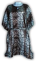 Kimono luipaardprint Bruin