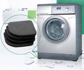 Anti-Slip matjes voor wasmachine, droger, koelkast, kast of ander apparatuur -  Trillingsdempers - Geluiddempers -  4 Stuks