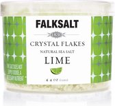 Falksalt Crystal Salt Flakes | Zout Vlokken Lime - smaakvolle zoute diamantjes en limoen