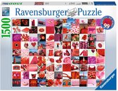 Ravensburger puzzel 99 Beautiful Red Things - Legpuzzel - 1500 stukjes