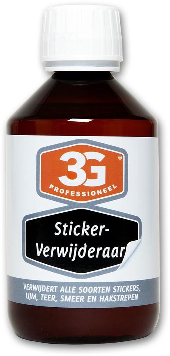 Manieren jurk Binnenshuis 3G Professioneel Stickerverwijderaar 300 ml sticker verwijderen -  stickerverwijderaar... | bol.com