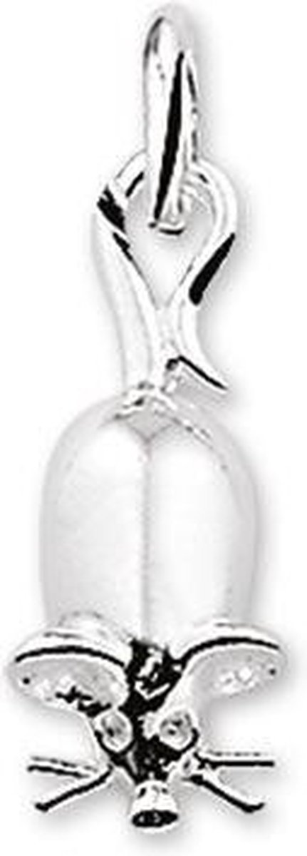 hanger muis zilver gerhodineerd