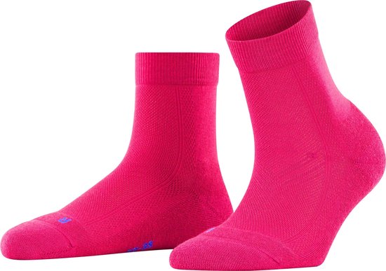FALKE Cool Kick anatomische pluche zool functioneel garen sokken dames roze  - Maat 37-38 | bol.com