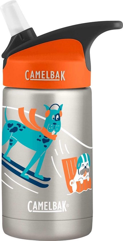 CamelBak Eddy Kids Vacuum Insulated SS - Isolatie Drinkfles - 350 ml -  Metaal (Dog... | bol.com