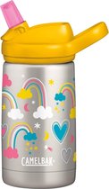 CamelBak Eddy+ Kids SST Vacuum Insulated - Isolatie Drinkfles - 350 ml - Metaal (Rainbow Love)