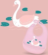Slabbetjes Baby Siliconen – Roze