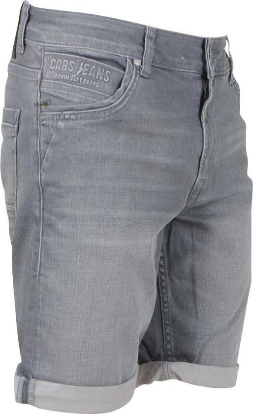 Cars Jeans - Heren Jeans Short - Stretch - Henry - Grey Used | bol.com