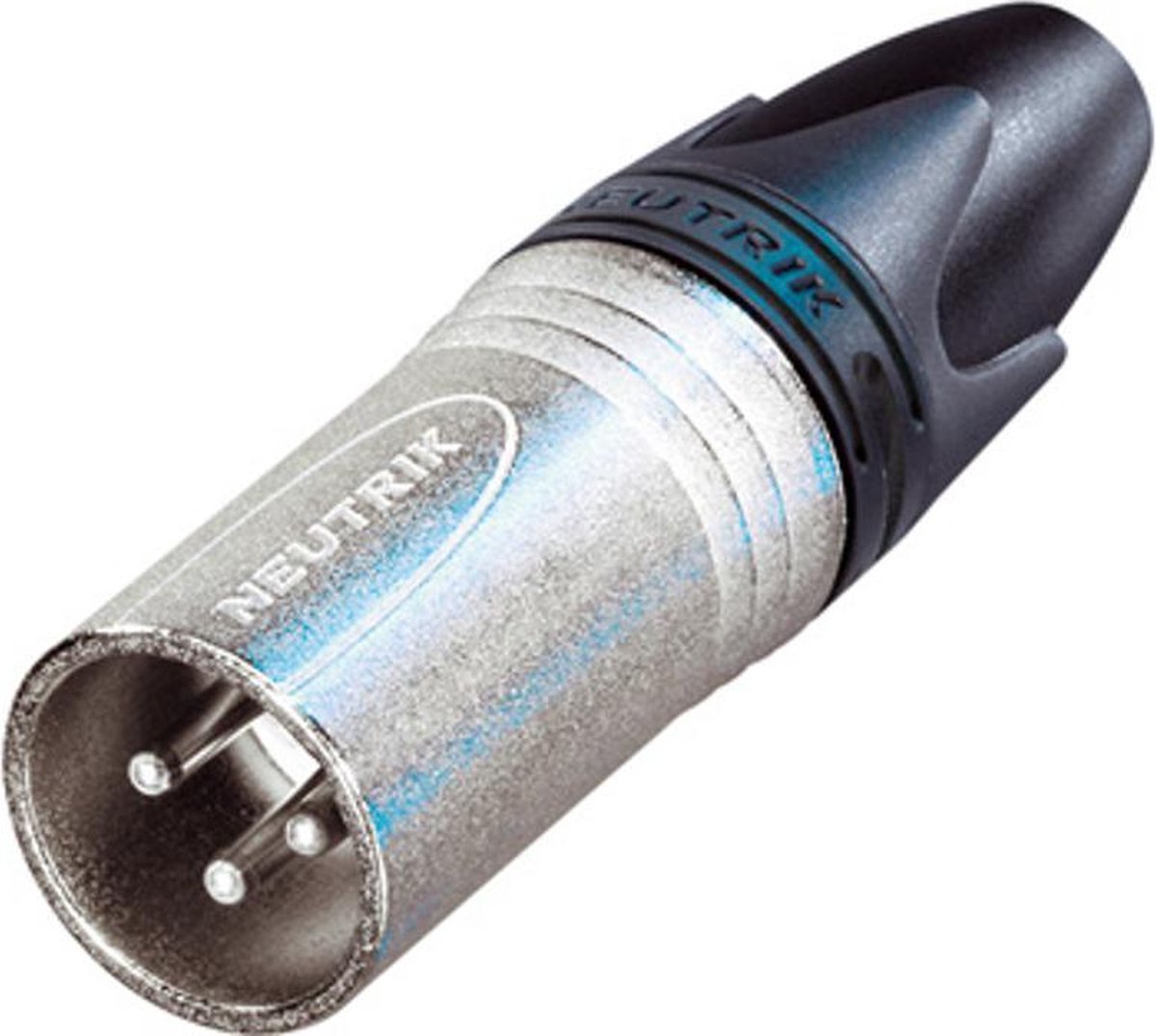 Neutrik - Neutrik - Xlr Kabeldeel, 3-Polig Mannelijk, Verzilverd, Vernikkeld (NC3MXX)