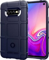 Hoesje voor Samsung Galaxy S10 - Beschermende hoes - Back Cover - TPU Case - Blauw