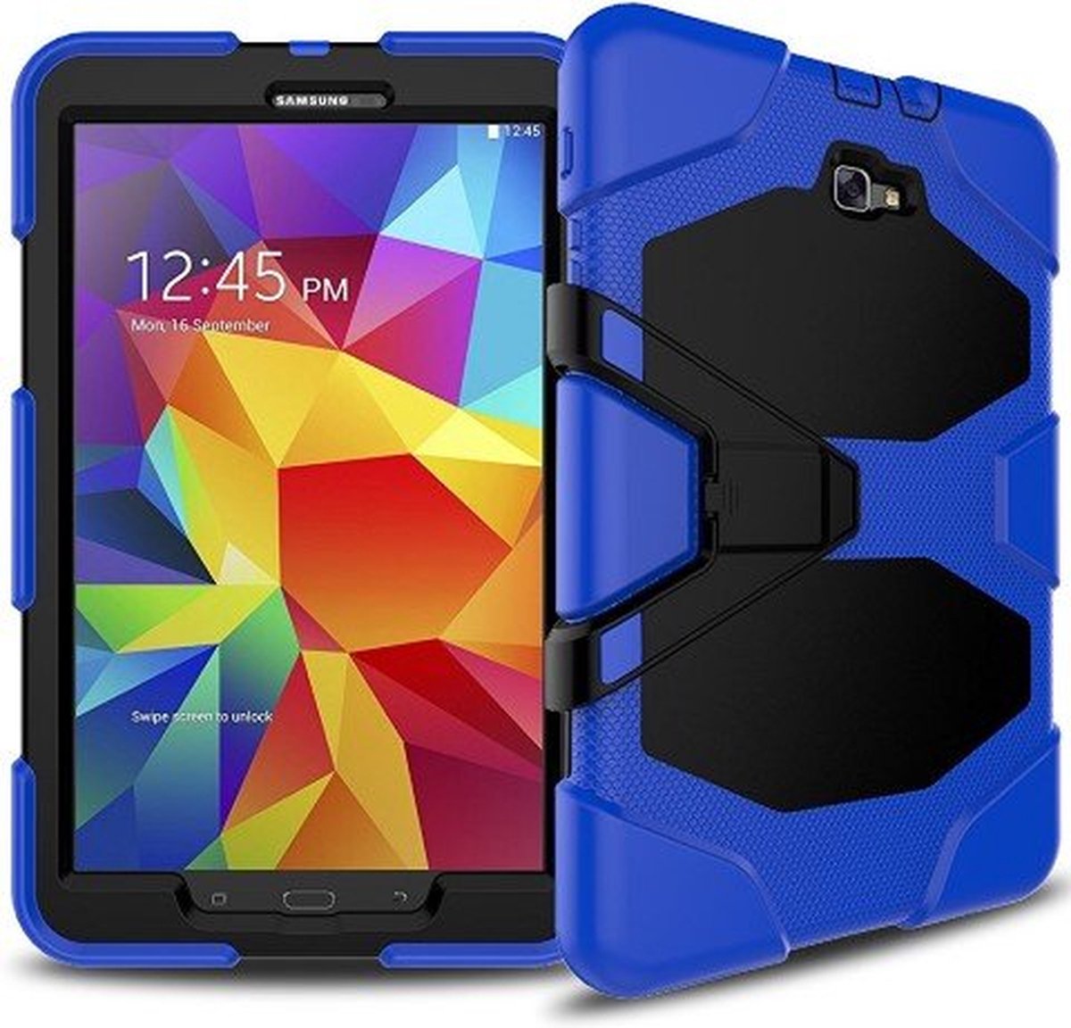 Samsung Galaxy Tab A 10.1 (2016/2018) Extreme Armor Case Blauw - Case2go