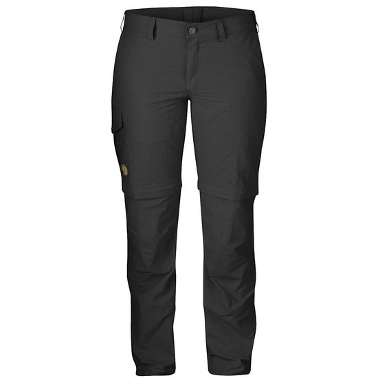 Fjallraven Dames Karla Zip-off MT Trousers Dark Grey Maat 38 | bol.com