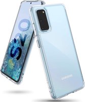 HB Hoesje Geschikt voor Samsung Galaxy S20 - Siliconen Back Cover - Transparant