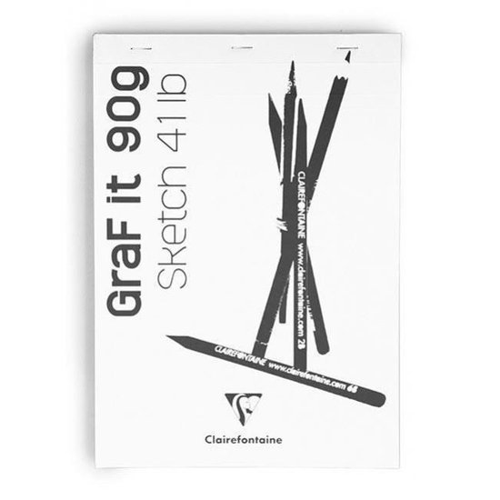 Dotted Papier A4 schetsblok 80 vel, 90 g/m² + Set van 3 Pilot Handlettering/Kalligrafie Pennen
