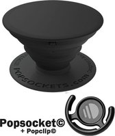 Popsocket ™ Combo Black - Popsocket + Popclip