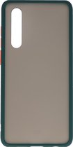 Huawei P30 Hoesje Hard Case Backcover Telefoonhoesje Donker Groen