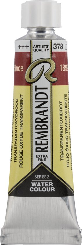 Rembrandt Aquarelverf Tube 10 ml Transparantoxydrood 378