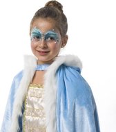 Cape Snow Princess Elsa - Imaginarium - Cape de princesse avec capuchon - 4 à 8 ans - Bleu