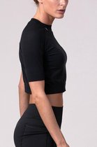 REVIVE seamless Cropped Shirt AMARANTE - lichtgewicht - duurzaam