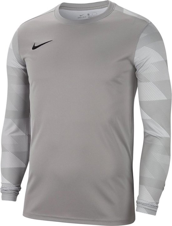 Nike Park IV Keepersshirt Sportshirt - Maat 158 - Unisex - grijs/wit