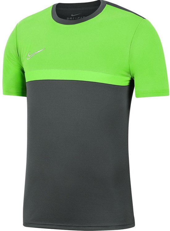 bol.com | Nike Sportshirt - Maat S - Mannen - grijs/groen