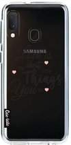 Casetastic Samsung Galaxy A20e (2019) Hoesje - Softcover Hoesje met Design - Love is about Print