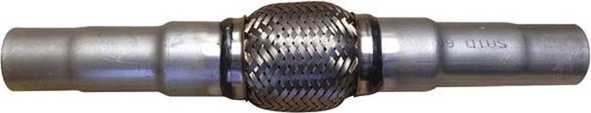 Q-Parts Flexibele Uitlaat 80mm x 400mm Variable Diameter 55/48/45